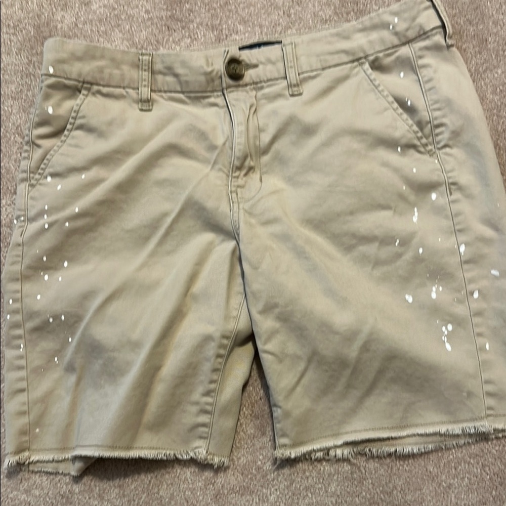 Stylish Tan Women's Shorts